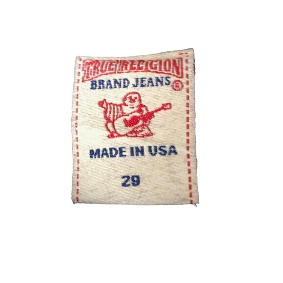 True  Religion Black Jeans Size 29 - Picture 6 of 7